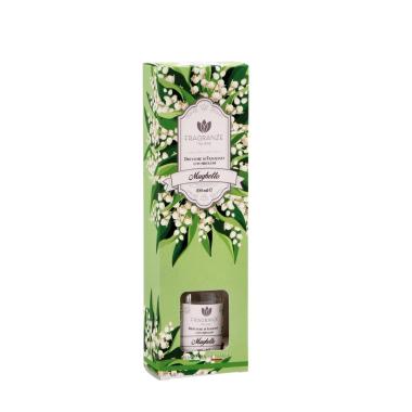 Diffusore di fragranza con midollini Botanica Mughetto 100 ml.