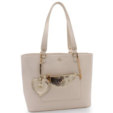 Borsa shopping donna con pochette linea Ilde Enrico Cover