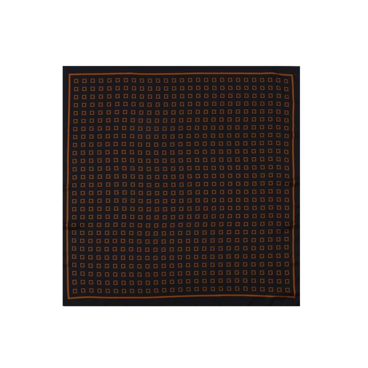 Foulard donna in seta fantasia logata Gai Mattiolo