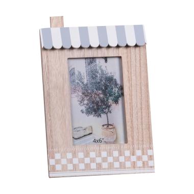 Portafoto in mdf casetta 10x15 cm