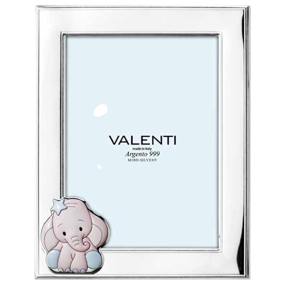 Cornice portafoto bimbo 13x18 cm Elefante stella celeste Valenti