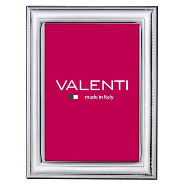 Cornice portafoto lucida e satinata retro legno 18x24 cm Valenti