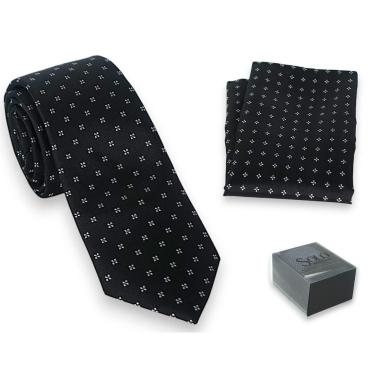 Set cravatta e fazzoletto Solo Soprani