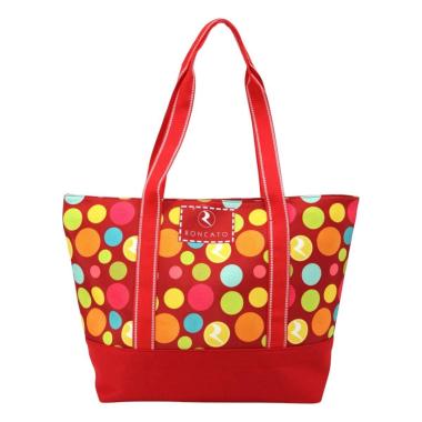 Borsa mare in sintetico con cerchi Roncato