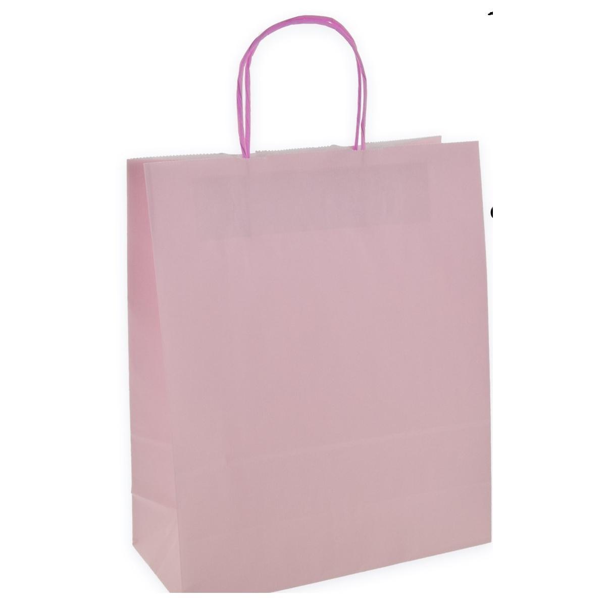 Shopper carta h49 x l55 x p15 colore rosa