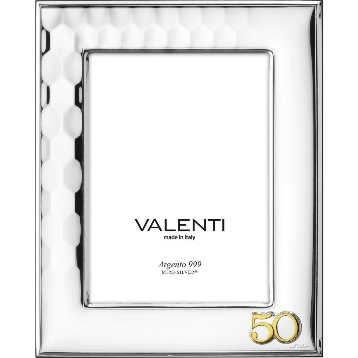 Cornice 13x18 cm 50° esagoni Valenti