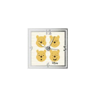 Orologio da comodino Valenti Disney Winnie The Pooh 13,5x13,5 cm