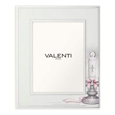 Portafoto battesimo bimba 13x18 cm Valenti