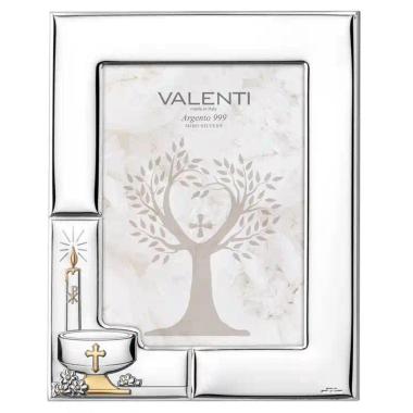 Cornice portafoto battesimo 9x13 cm Valenti