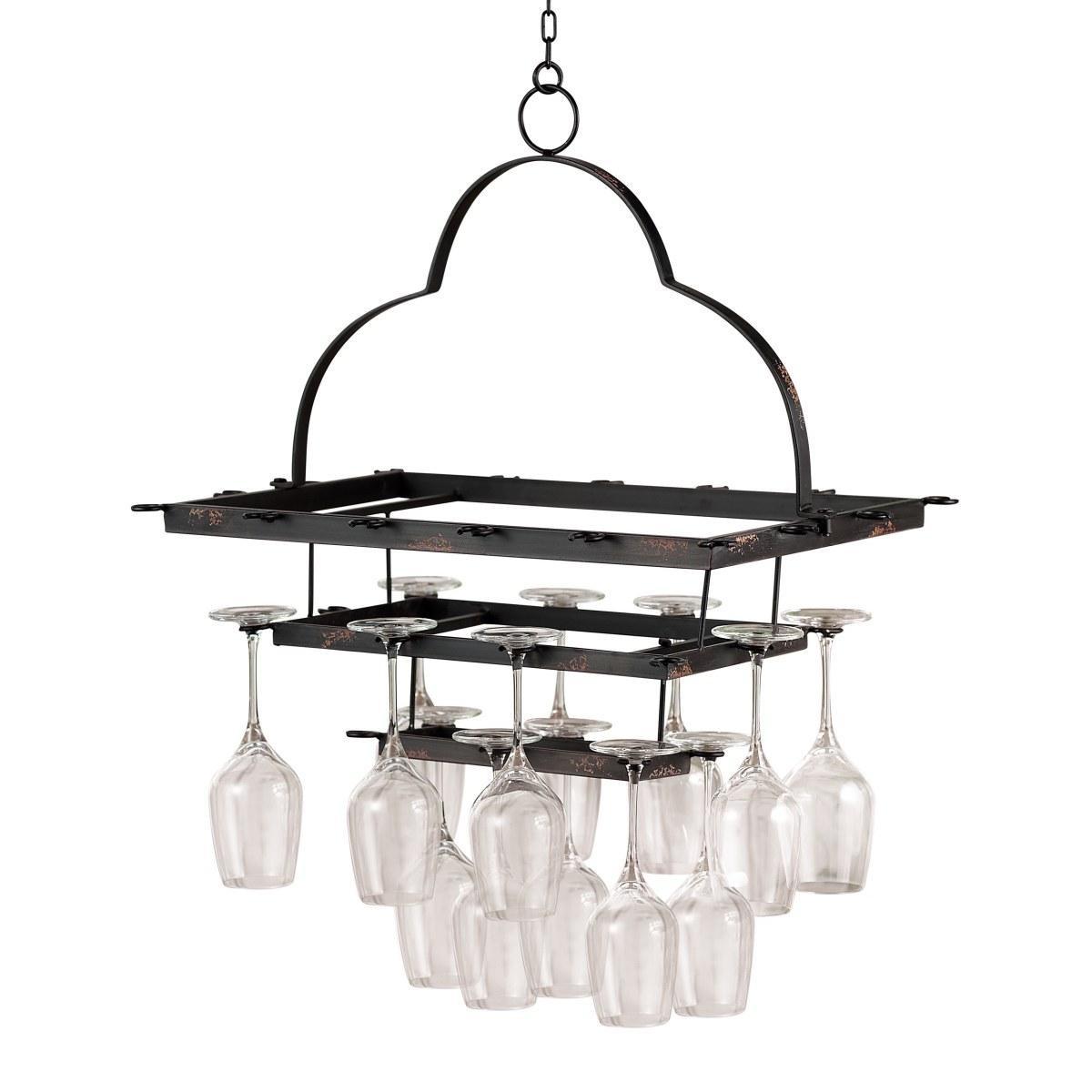 Portabicchieri da soffitto 32 bicchieri 58x43x17