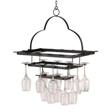 Portabicchieri da soffitto 32 bicchieri 58x43x17