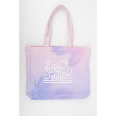 Borsa mare donna aperta sacca shopping palme ''It's Summer'' Verve