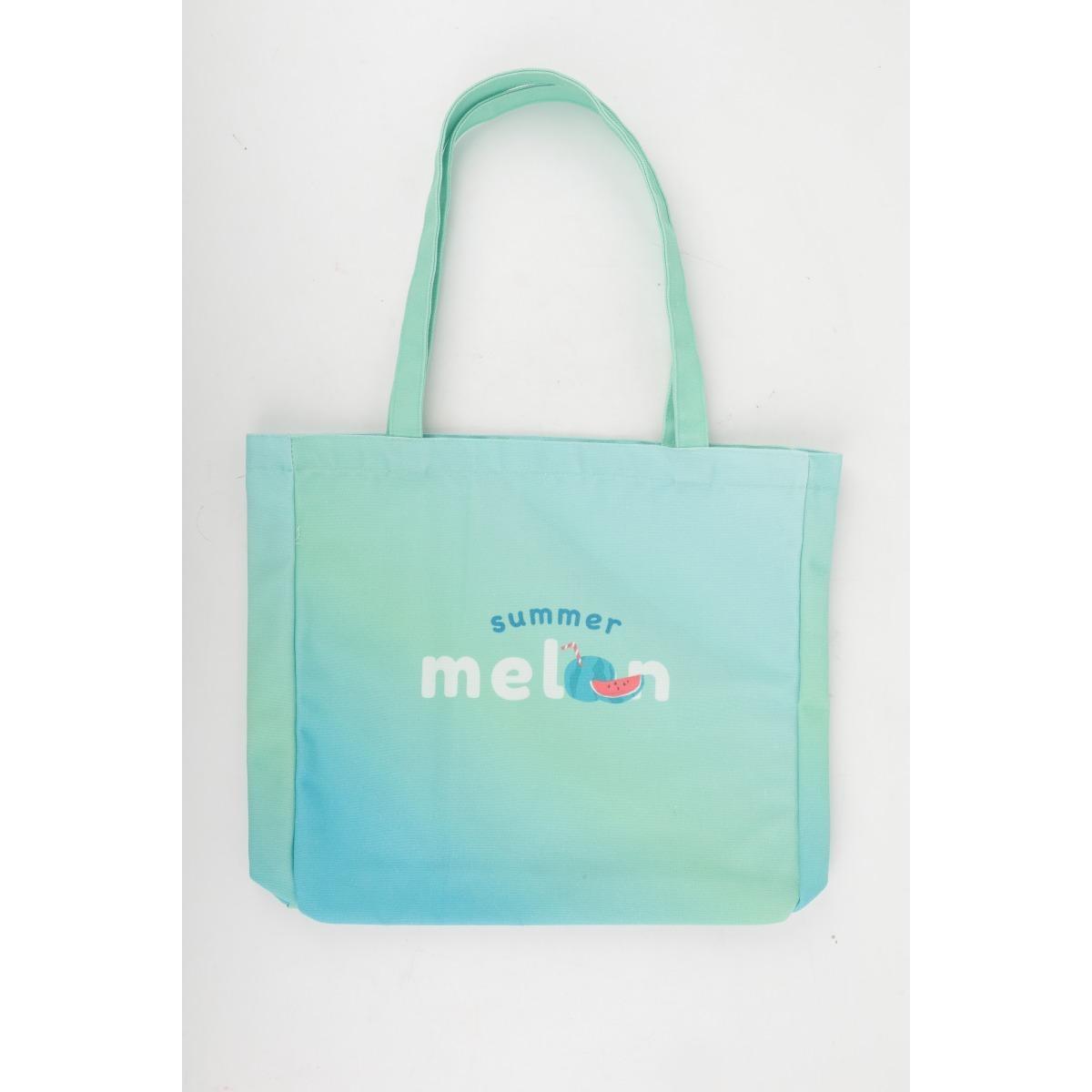 Borsa mare degradè donna aperta sacca shopping ''Summer melon'' Verve