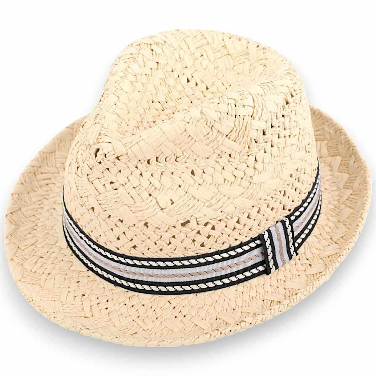 Cappello panama uomo donna con nastrino Verve