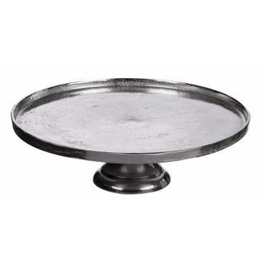 Alzata in metallo d.50xh.14 cm