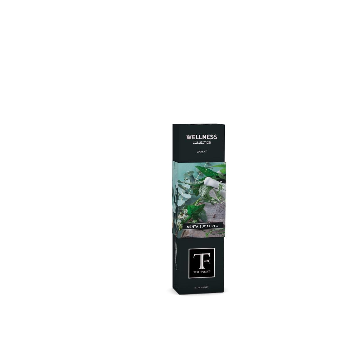 Diffusore di fragranze con midolli 200ml menta eucalipto