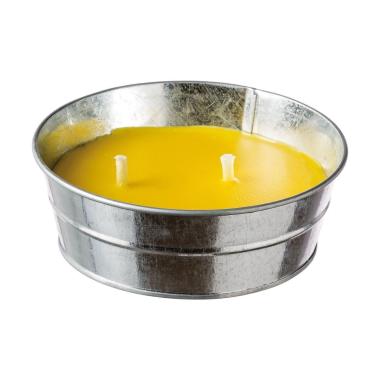 Candela profumata all'esenza di citronella d.16 x d.5,5 cm