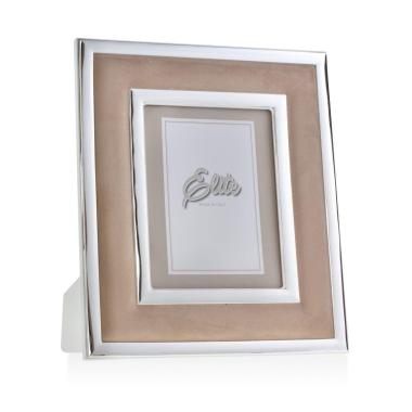 Portafoto 20x25 con pelle camoscio