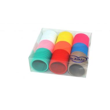 Elastico arricciato colori forti in box da 60pz