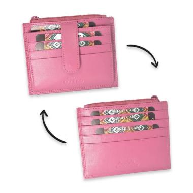 Portatessere donna in pelle linea classic Charro