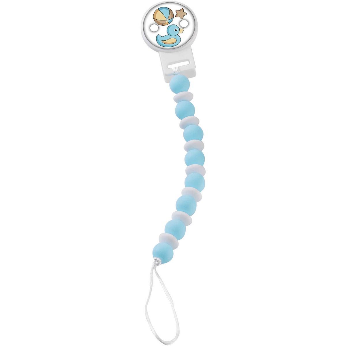 Spilla portaciuccio azzurro Toys Valenti