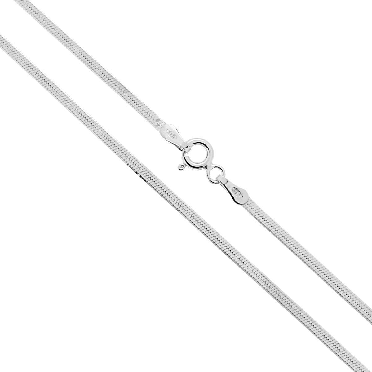 Catena Magik Diamantata 025 sezione mm 1.9 lunghezza cm 40 in ARGENTO 925 Galvanica Rodio
