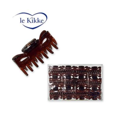 Pinza fantasia tartaruga 6 cm in box da 24 pz. Le Kikke