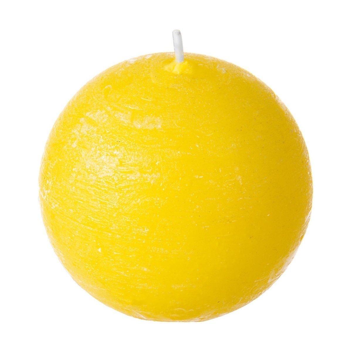 Candela sfera alla citronella d.7,5 cm