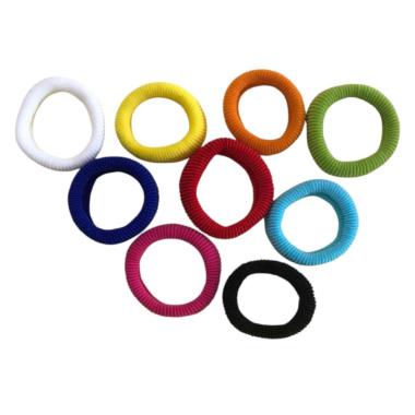 Elastico per capelli grande confezione da 50 pezzi colori assortiti