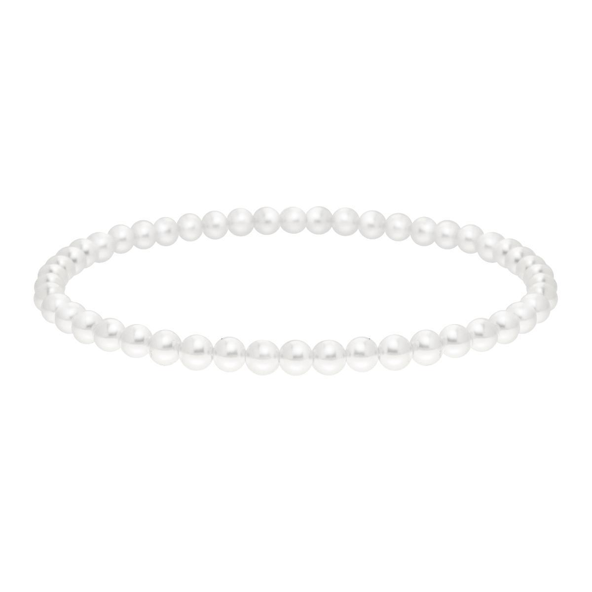 Bracciale elastico con Perle mm 5