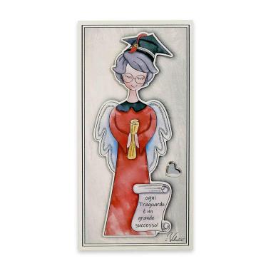 Pannello 13x26 cm laurea