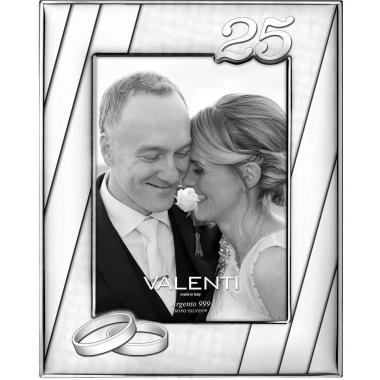Cornice 18x24 cm aniversari 25° valenti