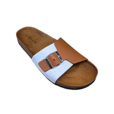 Ciabatte donna in pelle crosta Made in Italy
