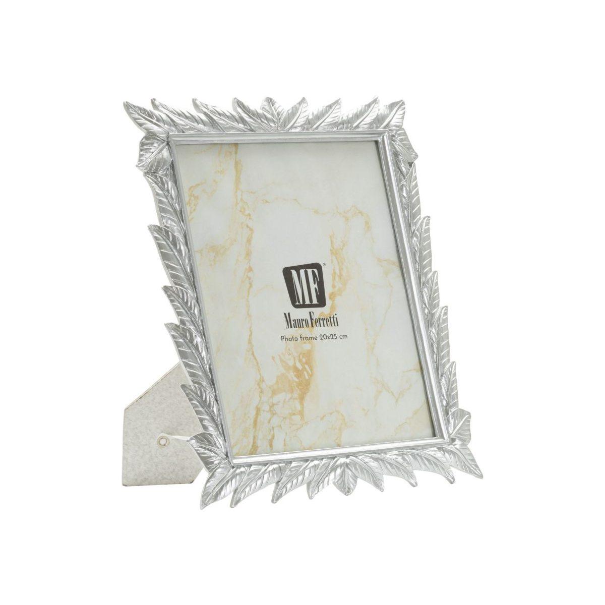 Cornice leavy silver cm 27x2x32,3 (misura interna cm 20x25) min 2<br>