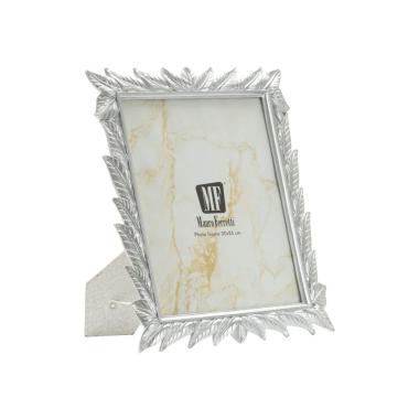 Cornice leavy silver cm 27x2x32,3 (misura interna cm 20x25) min 2<br>