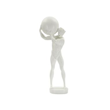 Statuetta atlas cm 18x12,5x50