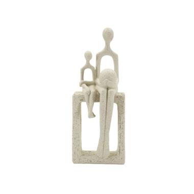 Statuetta maternita' stons cm 10x7,5x26 min 2