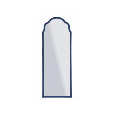 Specchio da muro tangeri blu cm 55x2x150 (misura specchio cm 49x144)