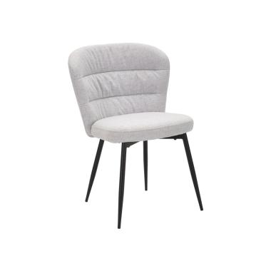 Sedia losanna grigia set 2 pz cm 58x60,5x85