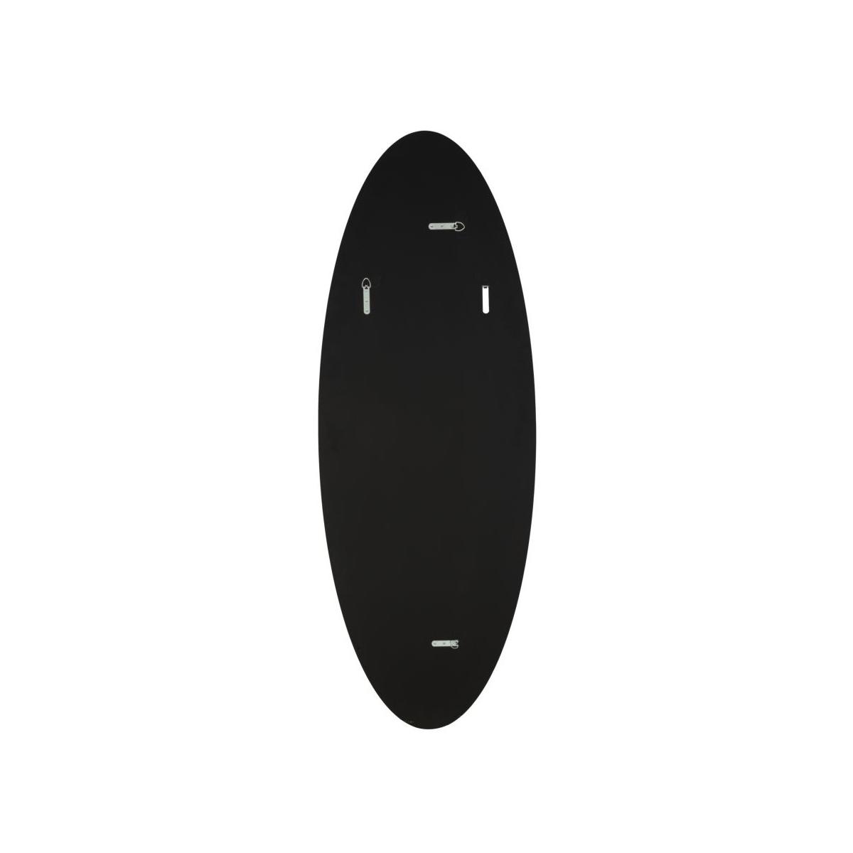 Specchio da muro amman verde cm 55x2x150 (misura specchio cm 42,5x137,5)