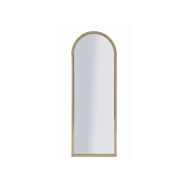 Specchio da muro baku oro cm 55x2x150 (misura specchio cm 49x144)