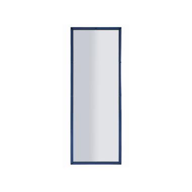 Specchio da muro riyad blu cm 55x2x150 (misura specchio cm 49x143,5)