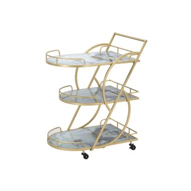 Carrello marble glass mix cm 71x45,5x84,5