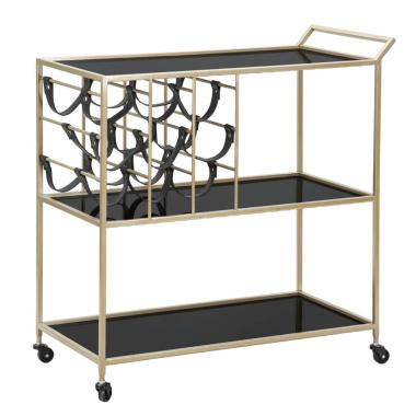 Carrello black string cm 79x39,5x82