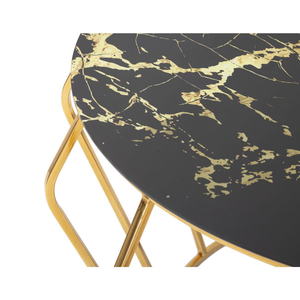 Tavolinetto da caffe' histor cm Ø 78x44,5