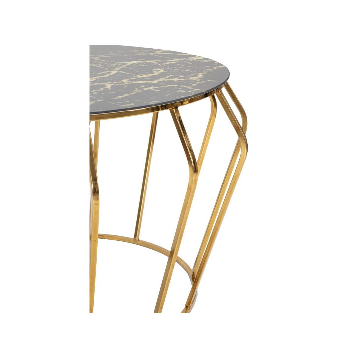 Tavolinetto da caffe' histor cm Ø 78x44,5