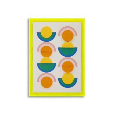 Stampa su tela pop art c/cornice -b- cm 50x3,3x70