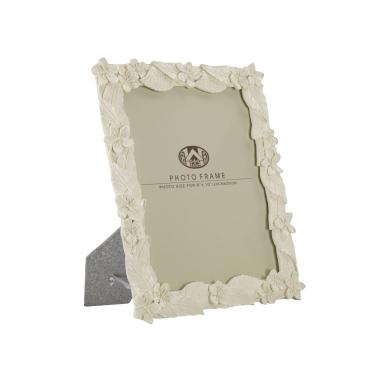 Cornice leaf cream cm 26x2x30,7 (misura interna cm 20x25) min 2