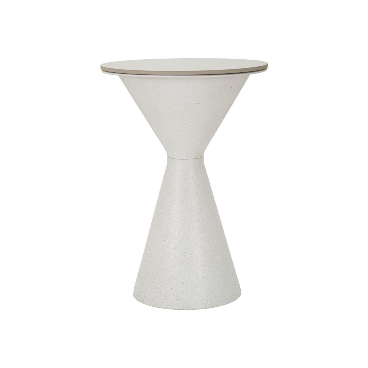 Tavolinetto white double cm Ø 44,5x63