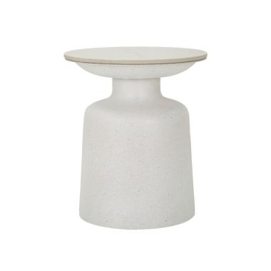 Tavolinetto white fush cm Ø 40x47